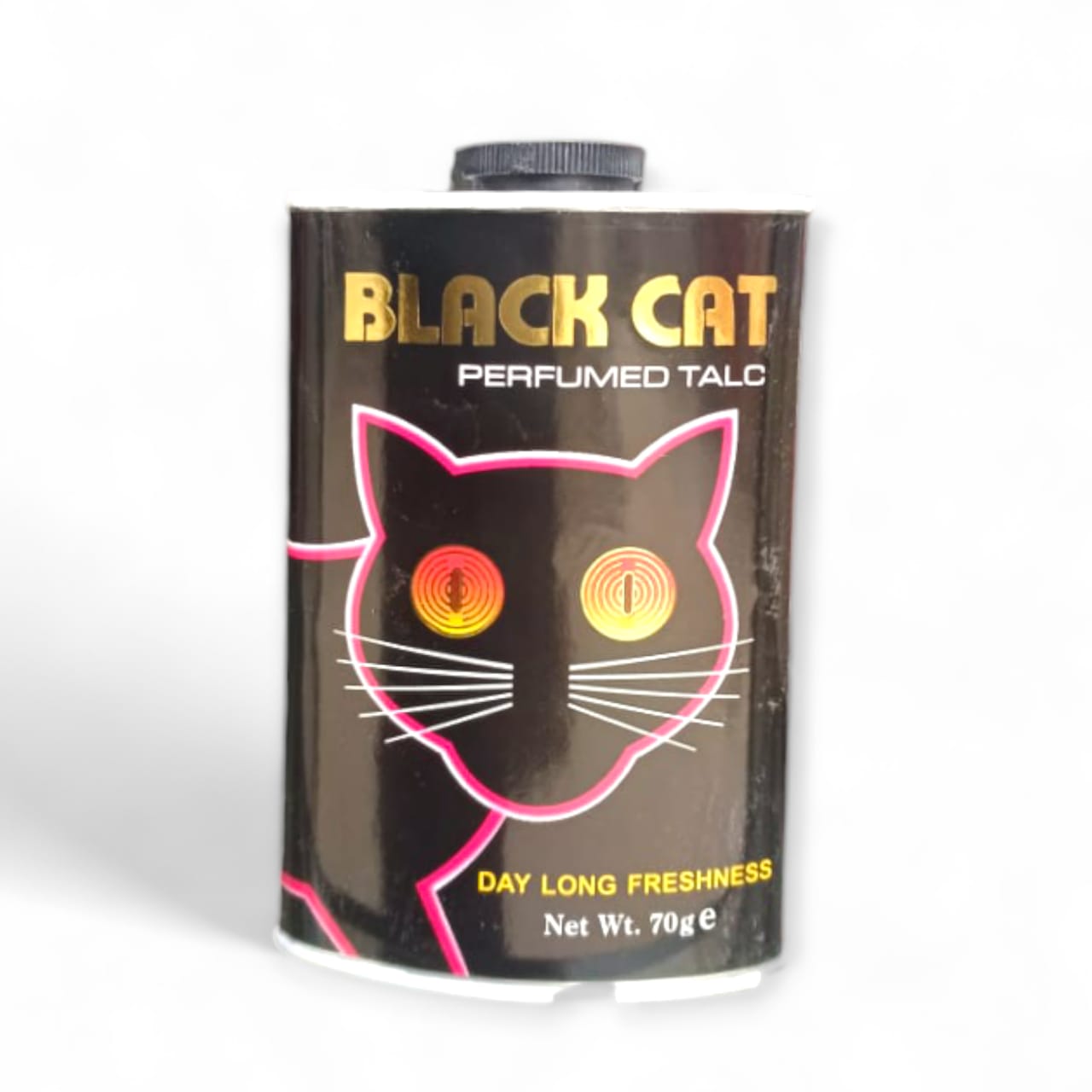 BLACK CAT TALCUM POWDER 